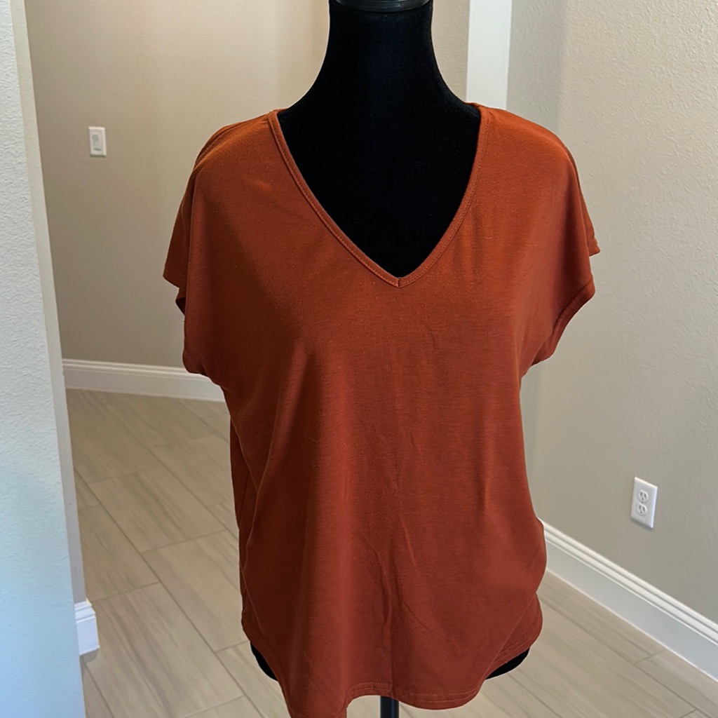 Rust Colored Tee